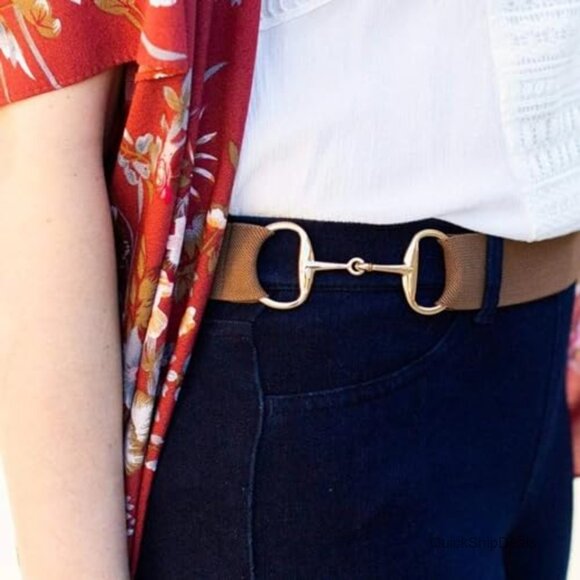Equestrian Belt Bit Buckle Elastic Adjustable Riding Breeches main image 5